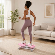 Twisting Exercise Board with Resistance Ropes