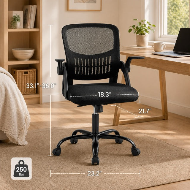Ergonomic Mesh Drafting Office Chair