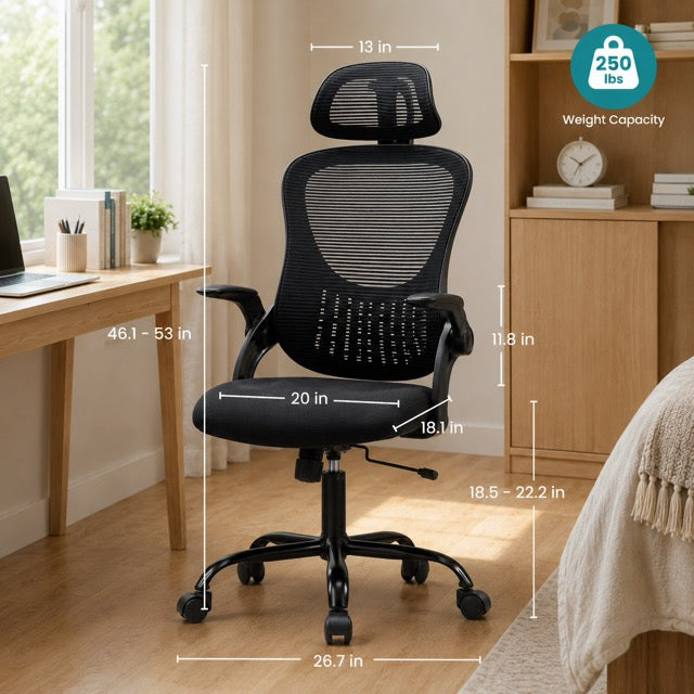 High Back Ergonomic Mesh Office Chair