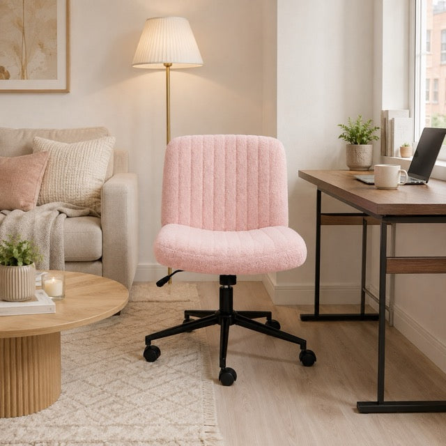 Armless Adjustable Plank Office Chair 