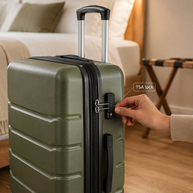 ABS Hardshell TSA Lock Spinner Luggage 