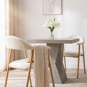 Upholstered Armchair Dining Chairs Set of 2