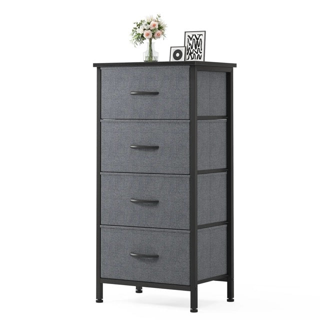 Fabric Dresser with 2/4 Drawers – Freestanding Storage Chest for Bedroom & Living Room