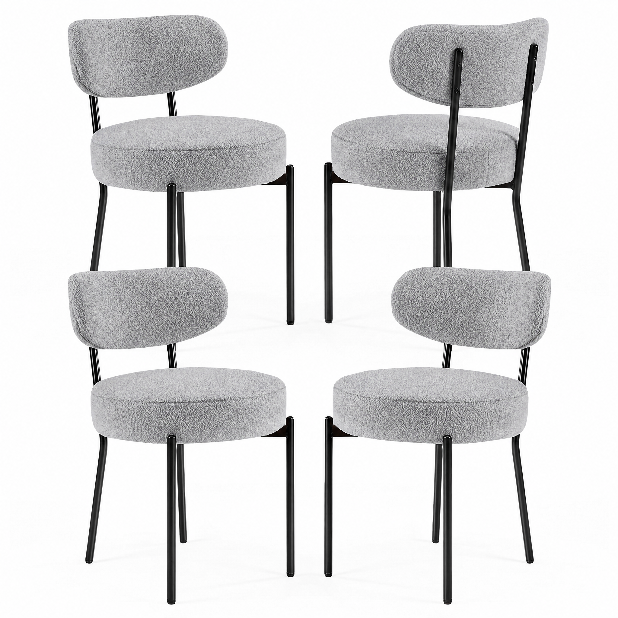 Cushioned Dining Chairs Set of 4
