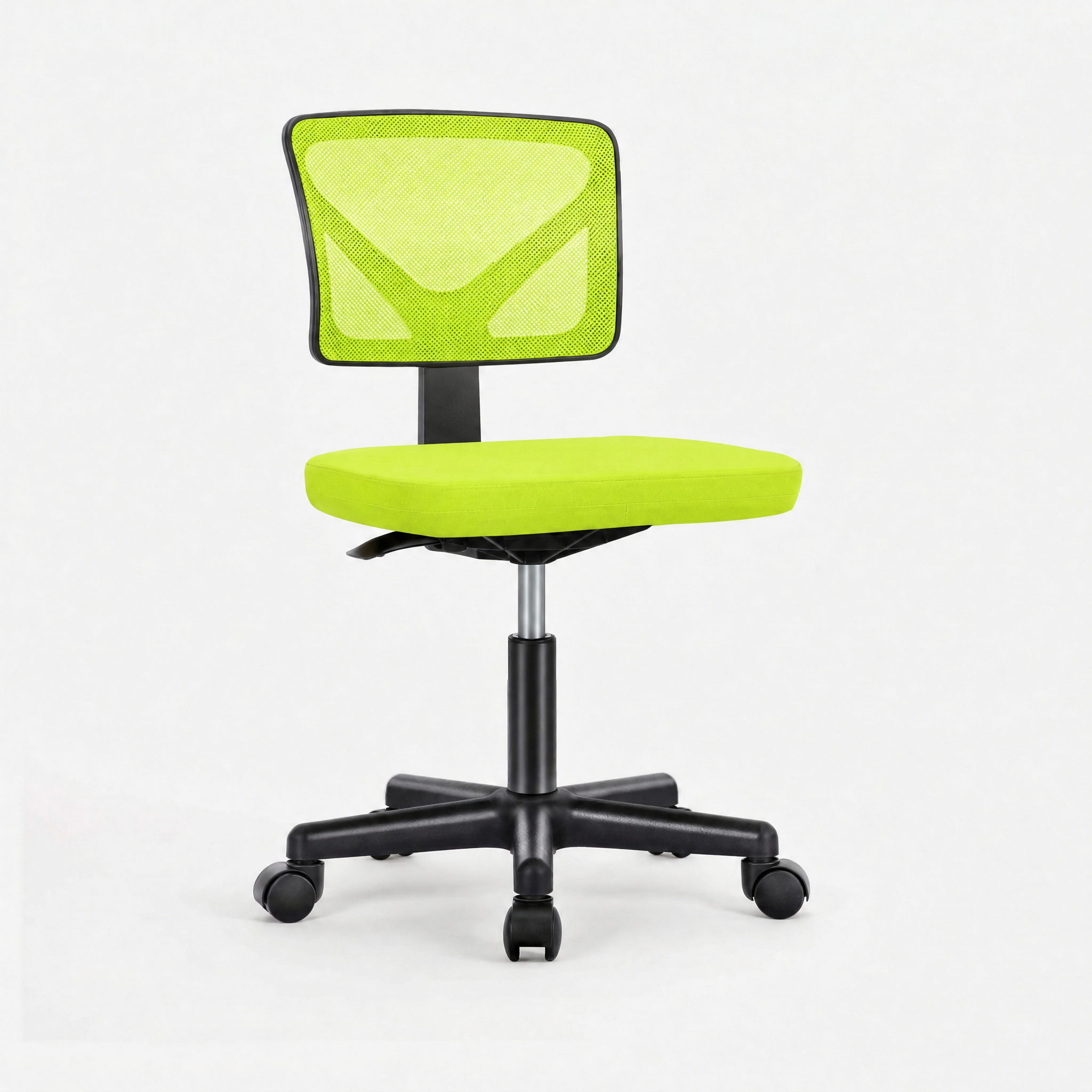 Armless Mesh Back Desk Chair