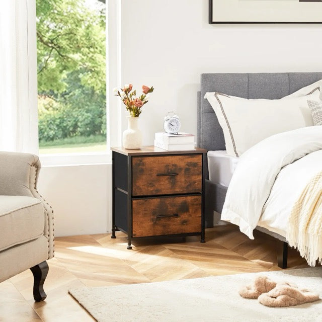 Fabric Dresser with 2/4 Drawers – Freestanding Storage Chest for Bedroom & Living Room