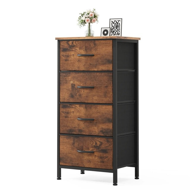 Fabric Dresser with 2/4 Drawers – Freestanding Storage Chest for Bedroom & Living Room