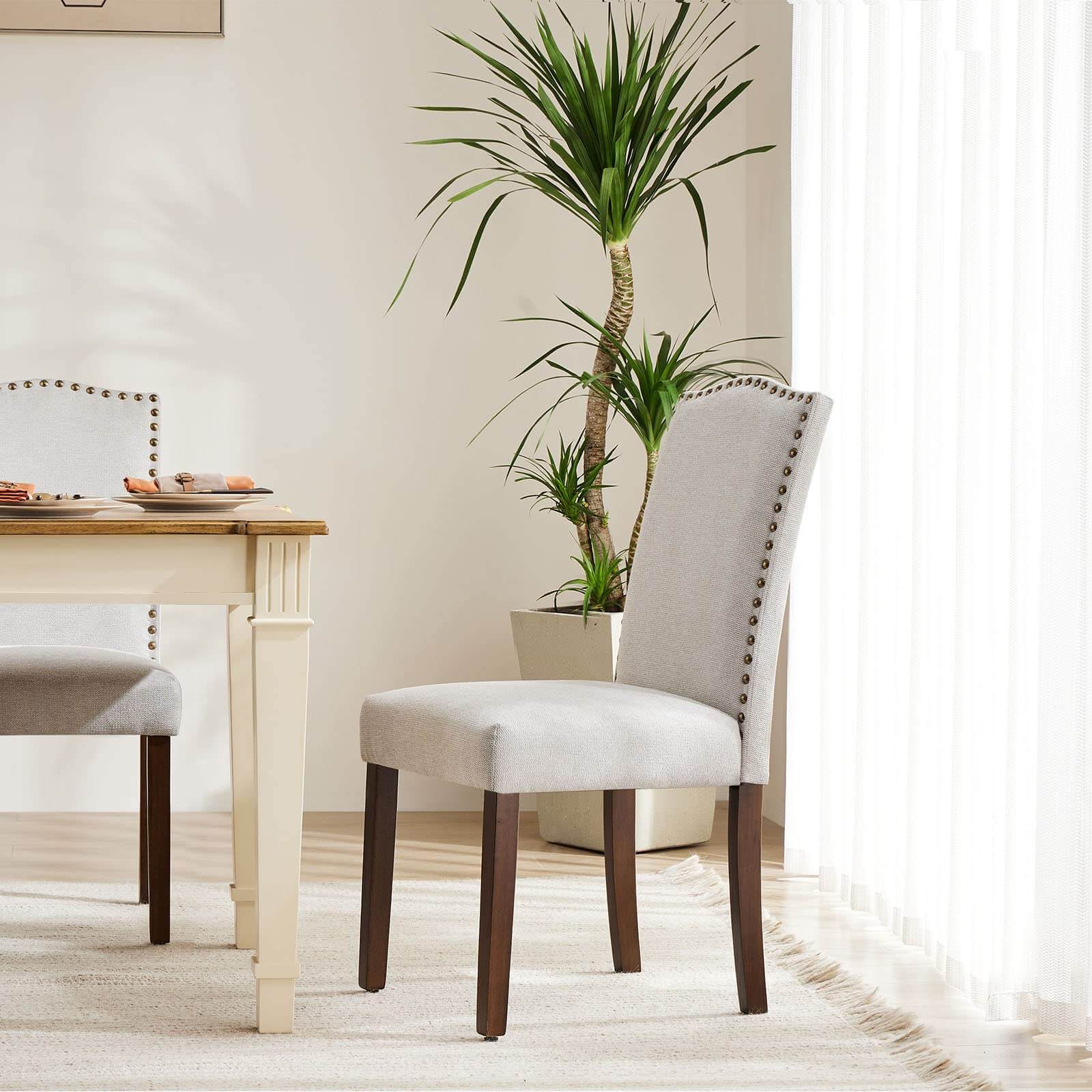 dining room chairs leather and wood