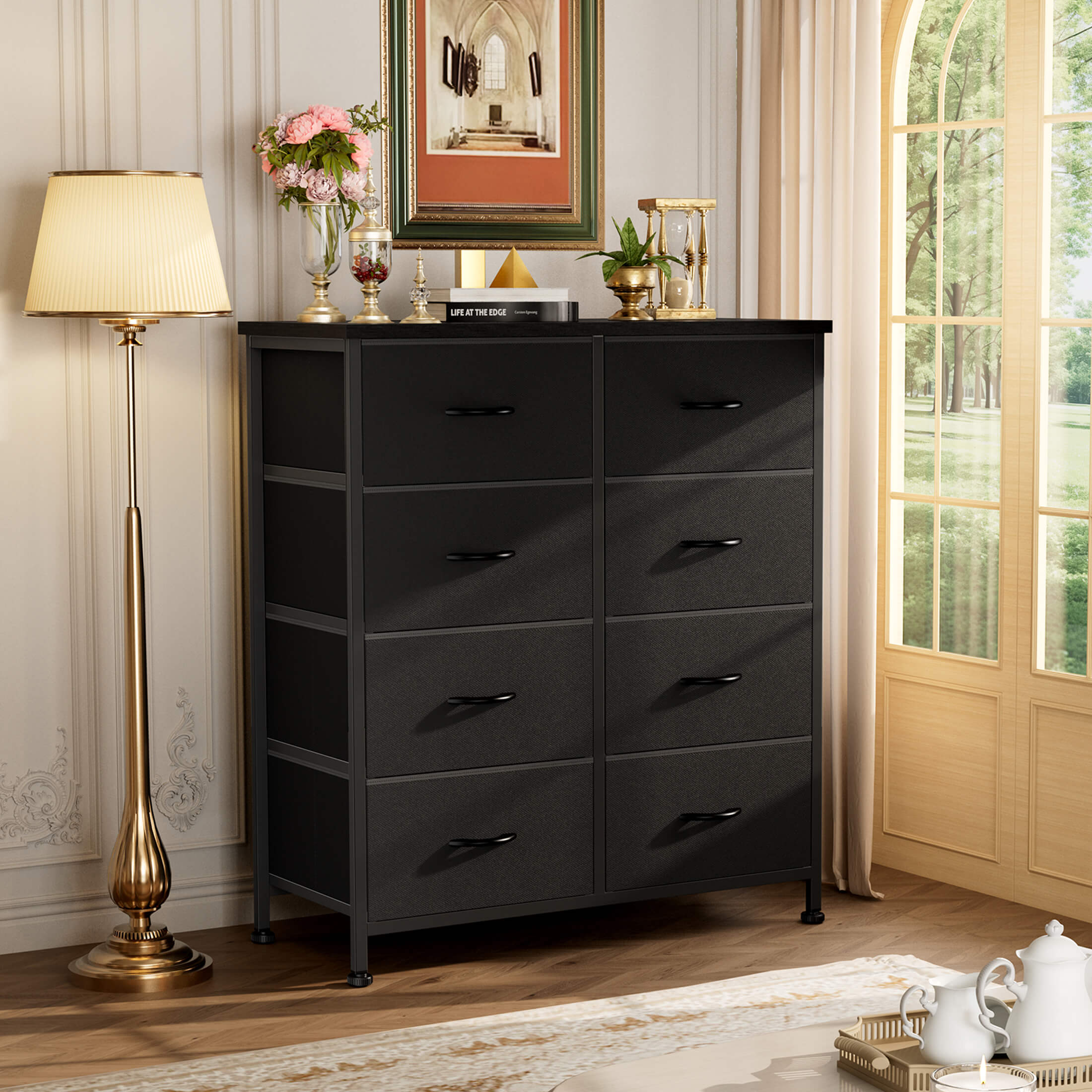 8-Drawer Fabric Storage Tower Dresser