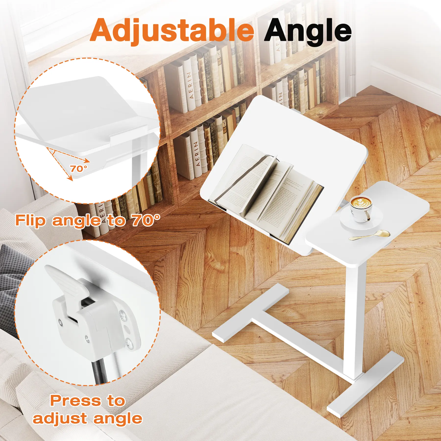 Warebay VersaTray Adjustable Multifunctional Side Table