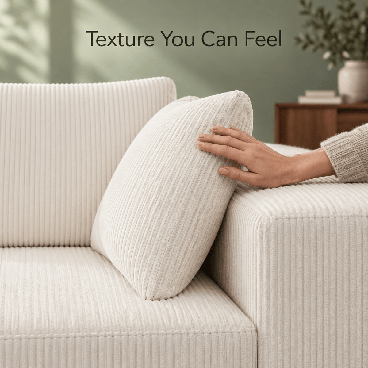 108 Modular L-Shaped Sectional Sofa with Chaise Lounge