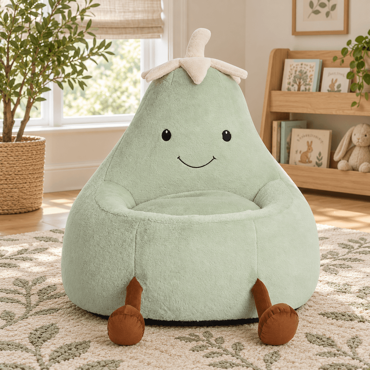 Kids Bean Bag Chair, 24"/31" Plush Lounge Sofa Chair, Perfect Christmas Gift for Kids