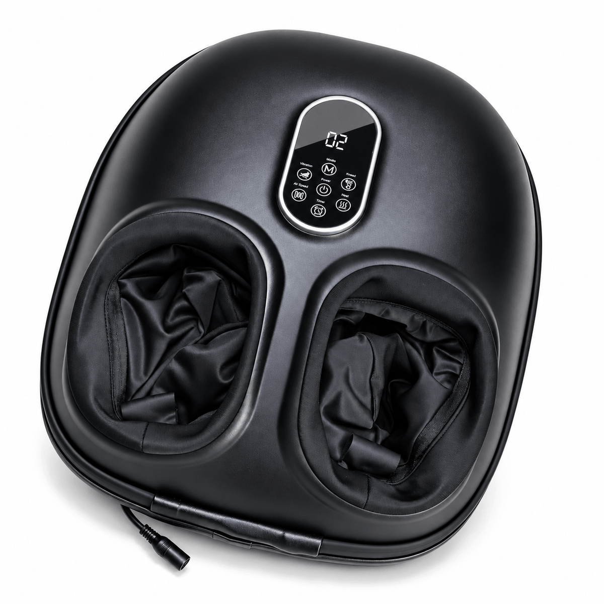 Full Foot Shiatsu Massager with Heat, Air Compression & Vibration