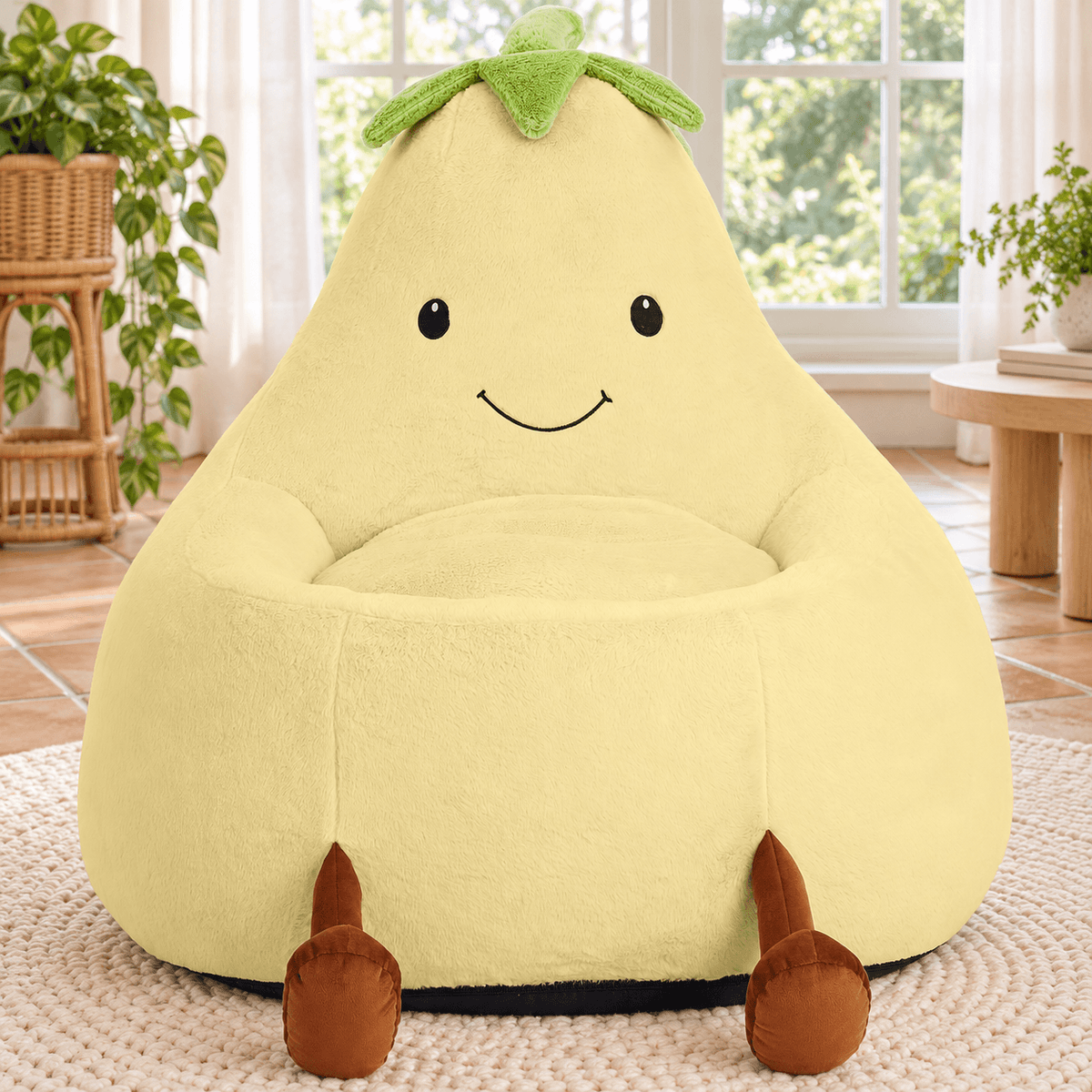 Kids Bean Bag Chair, 24"/31" Plush Lounge Sofa Chair, Perfect Christmas Gift for Kids