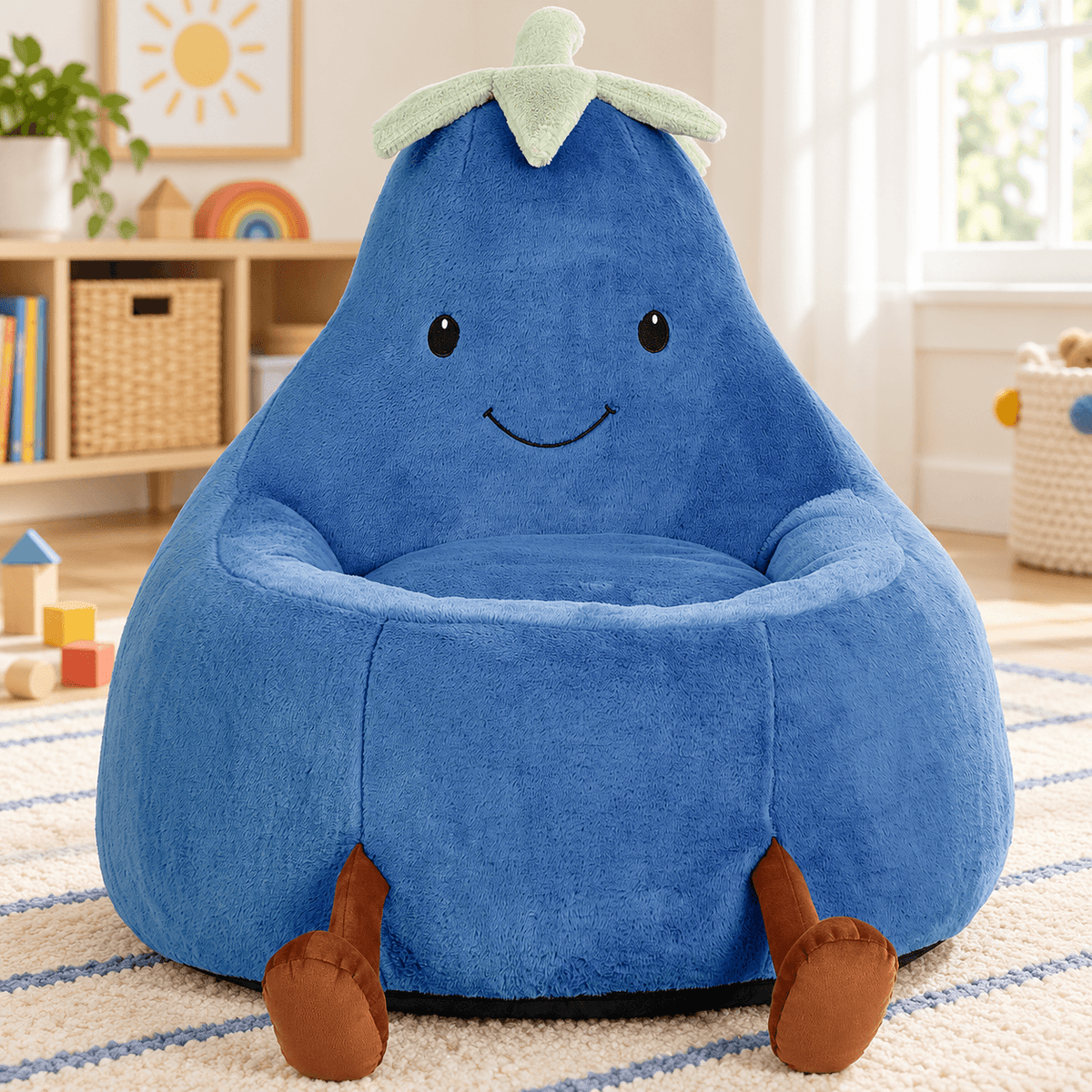 Kids Bean Bag Chair, 24"/31" Plush Lounge Sofa Chair, Perfect Christmas Gift for Kids