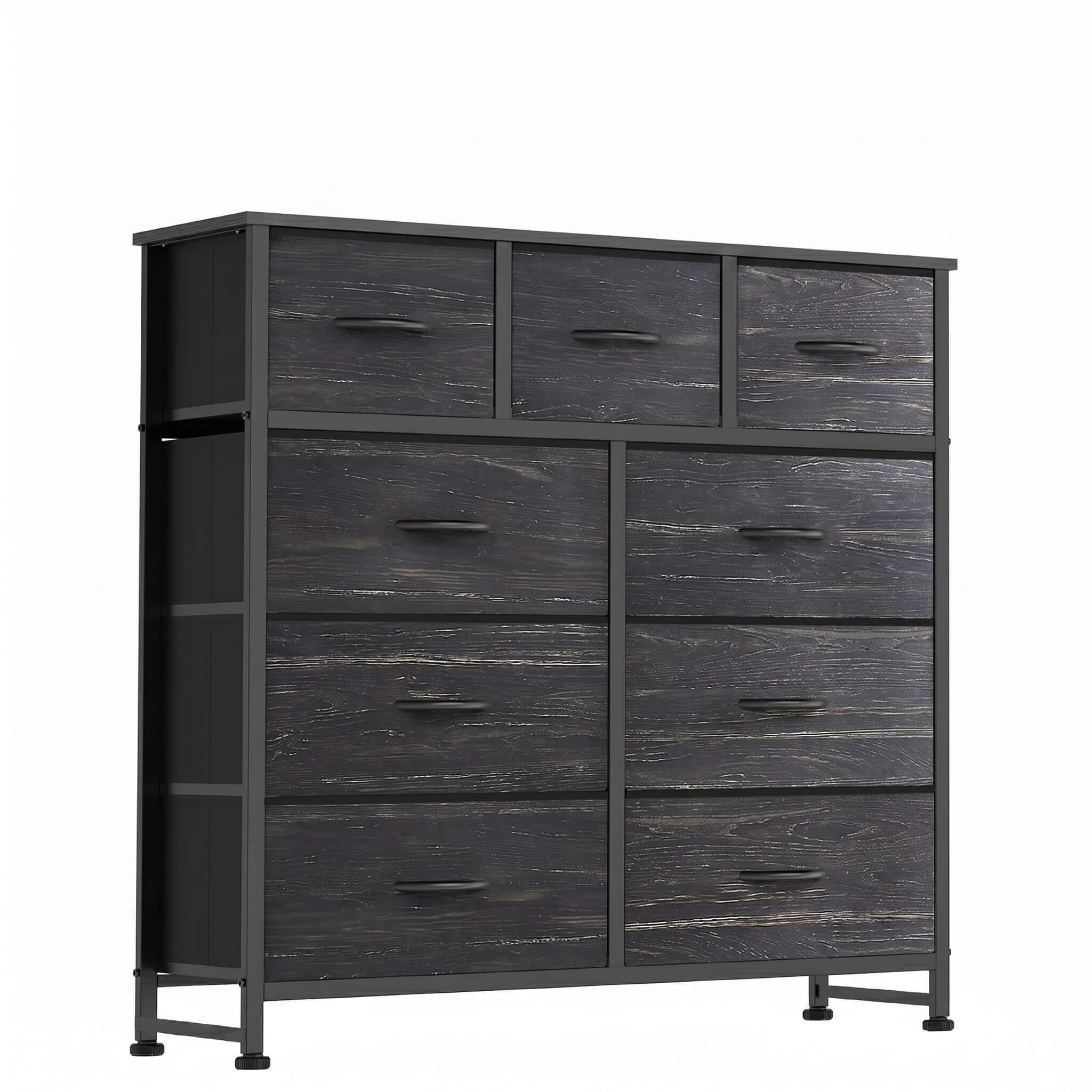 Warebay Fabric Storage Dresser with 9 Drawers, Space-Saving Organizer for Bedroom & Home