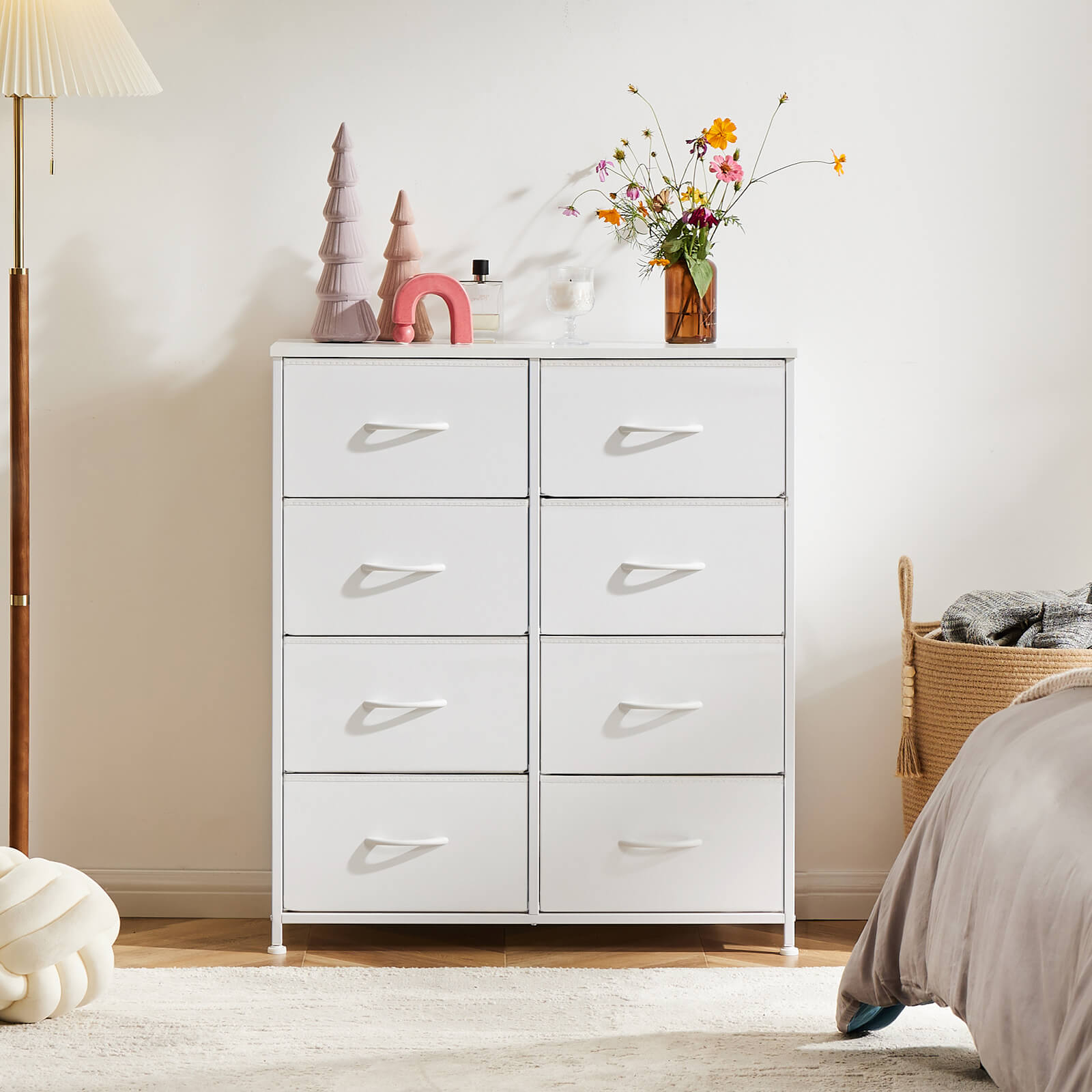 8-Drawer Fabric Storage Tower Dresser