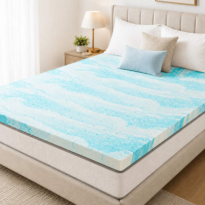 Gel Memory Foam Mattress Topper