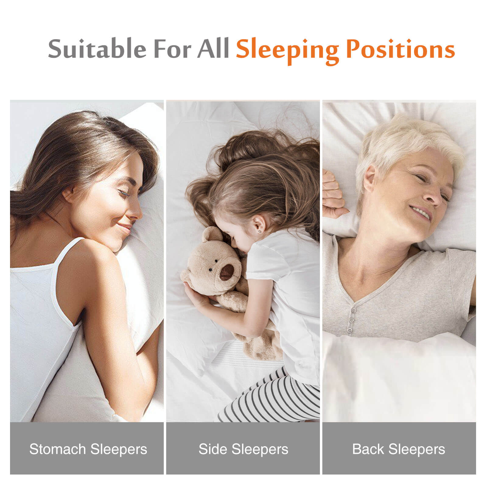 Memory Foam Gel Cooling Pillow