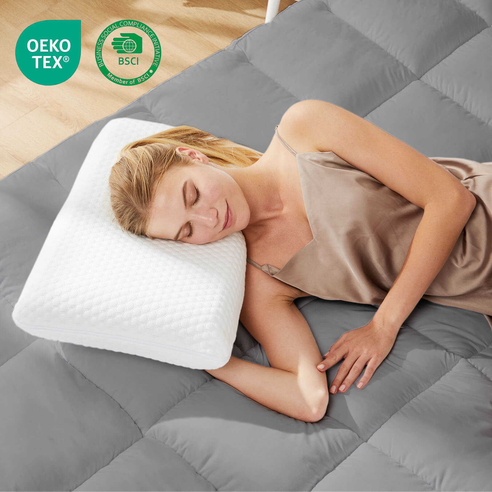 Memory Foam Gel Cooling Pillow