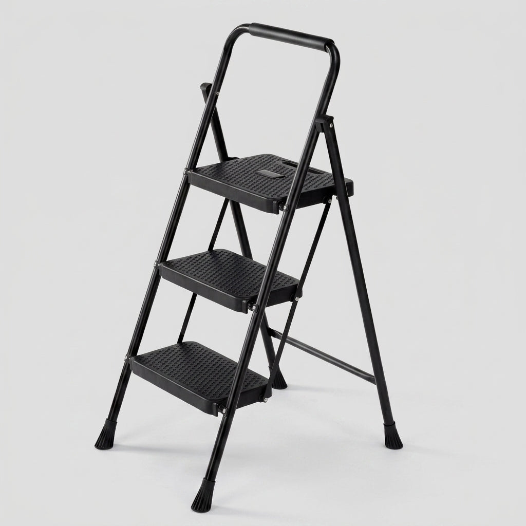 Heavy-Duty Anti-Slip Folding Step Ladder