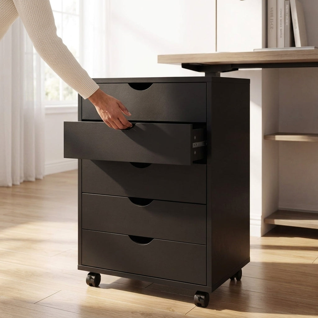 Rolling 4-Drawer Storage Chest