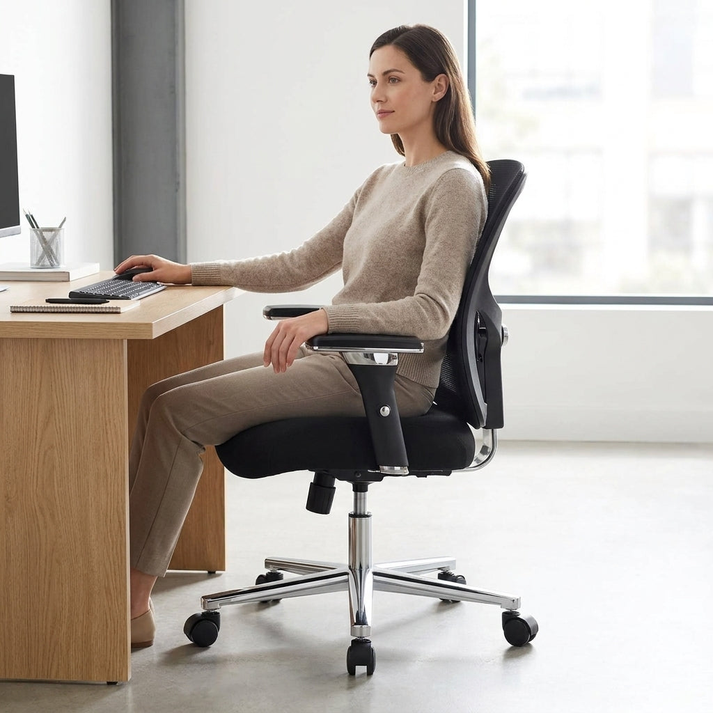 Ergonomic Oversized Mesh Office Chair