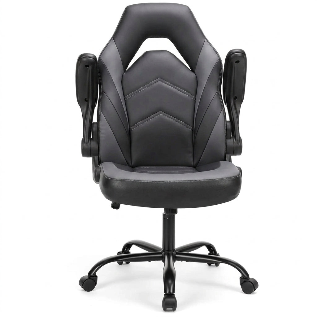 Leather Gaming Chair Height Adjustable