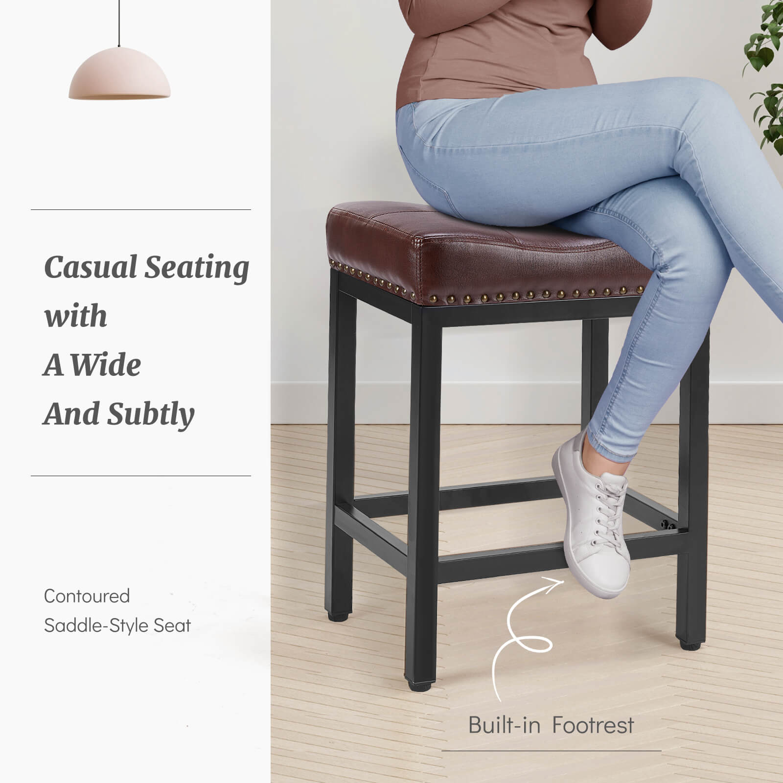 saddleback bar stools